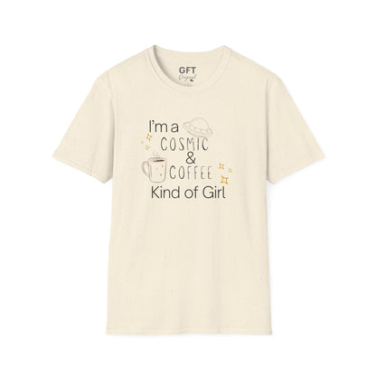 I'm A Cosmic & Coffee Kind of Soul - T-Shirt