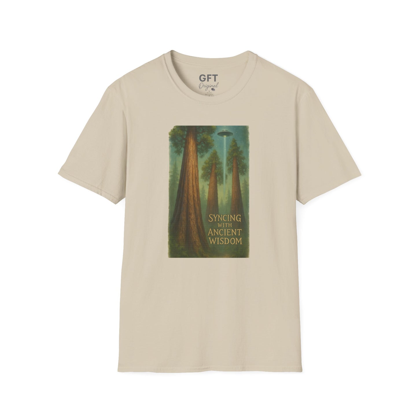 Syncing With Ancient Wisdom - Trees - T-Shirt