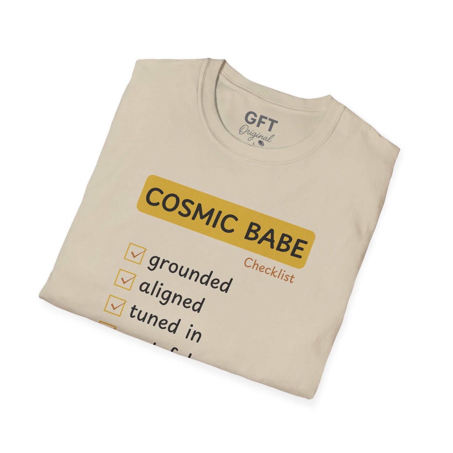 Cosmic Babe Checklist - T-Shirt