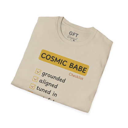 Cosmic Babe Checklist - T-Shirt