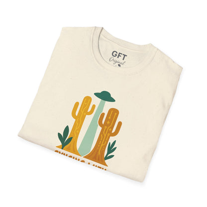 Syncing With Ancient Wisdom (Saguaro) - T-Shirt