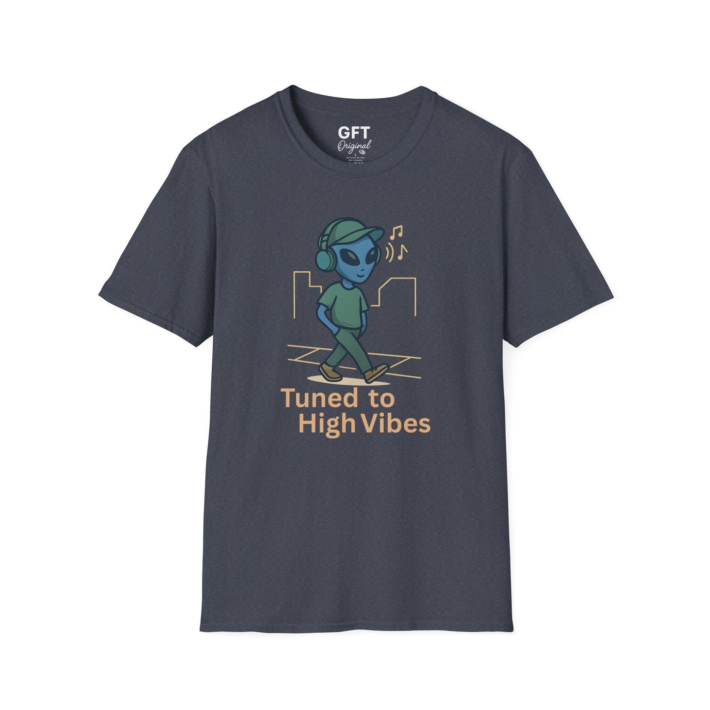 Tuned To High Vibes - T-Shirt