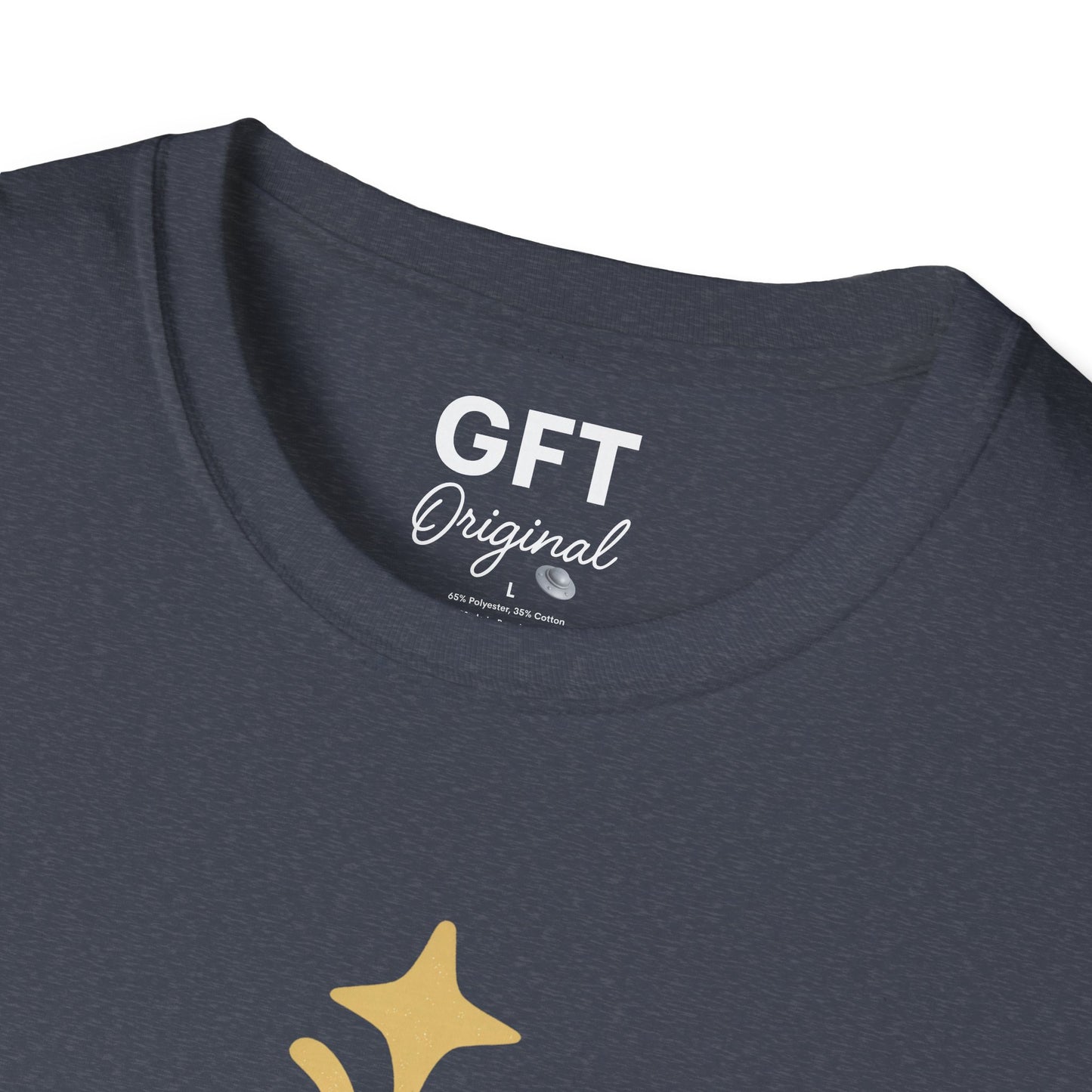 Powered by Coffee & Cosmic Light Codes - T-Shirt