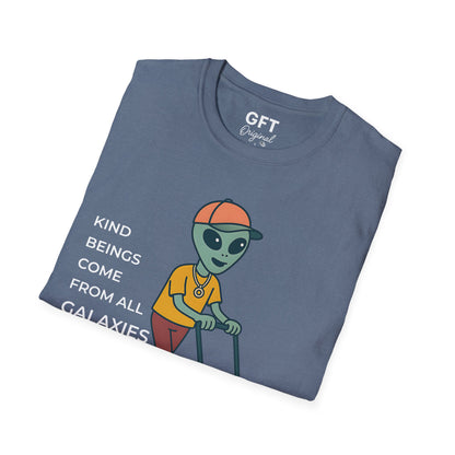 Kind Beings Come From All Galaxies - T-Shirt