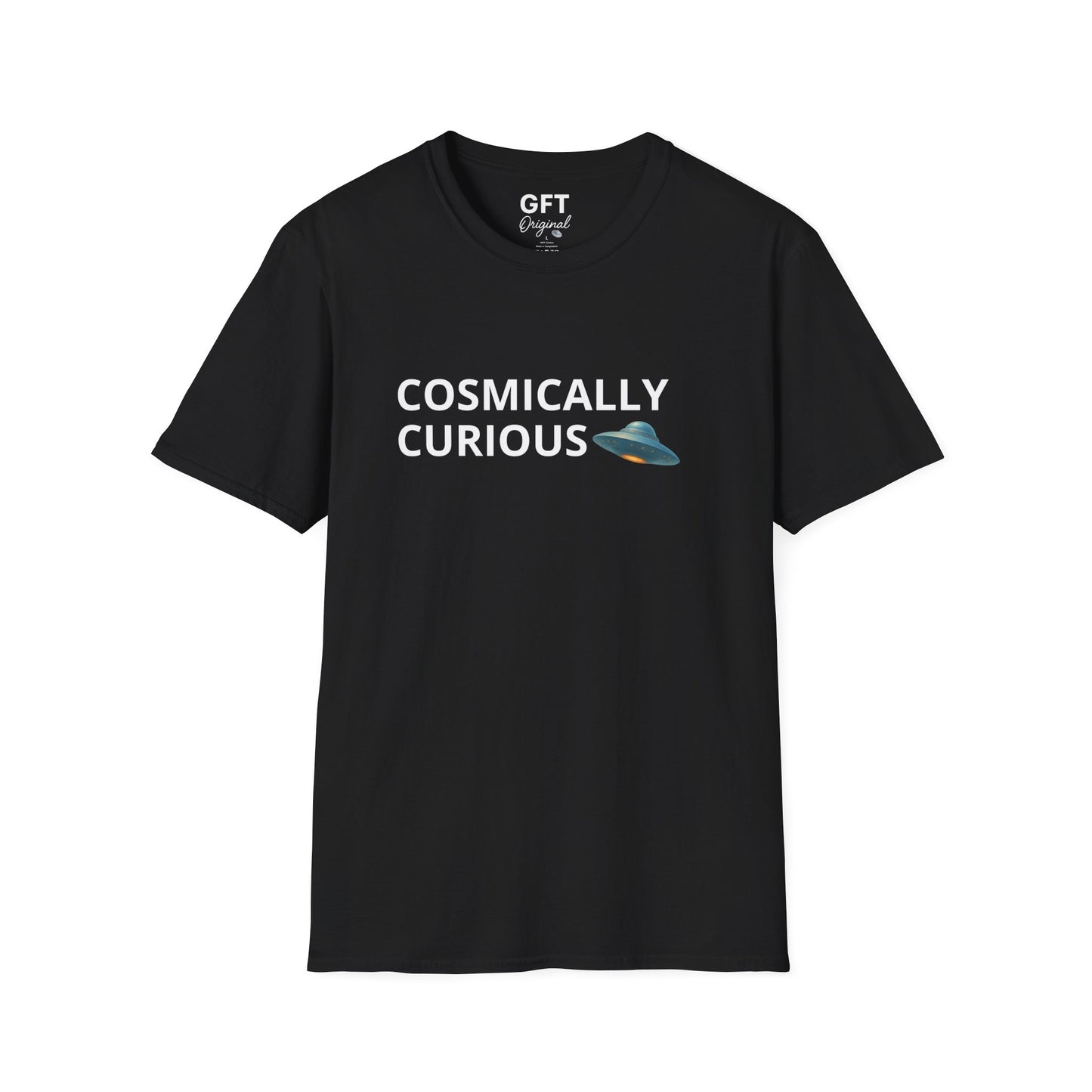 Cosmically Curious UFO - T-Shirt