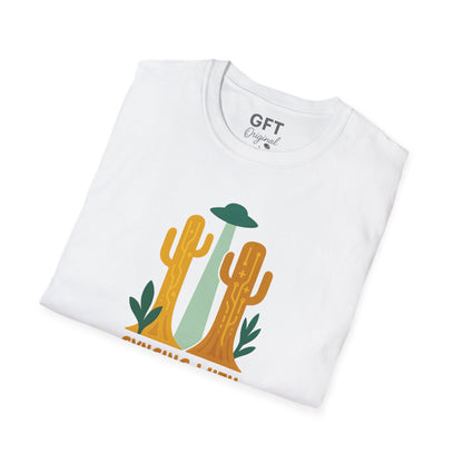 Syncing With Ancient Wisdom (Saguaro) - T-Shirt