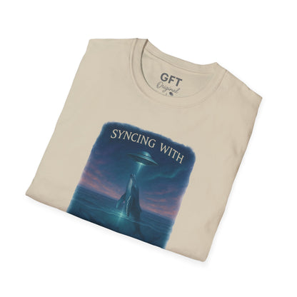 Syncing With Ancient Wisdom - Whales - T-Shirt