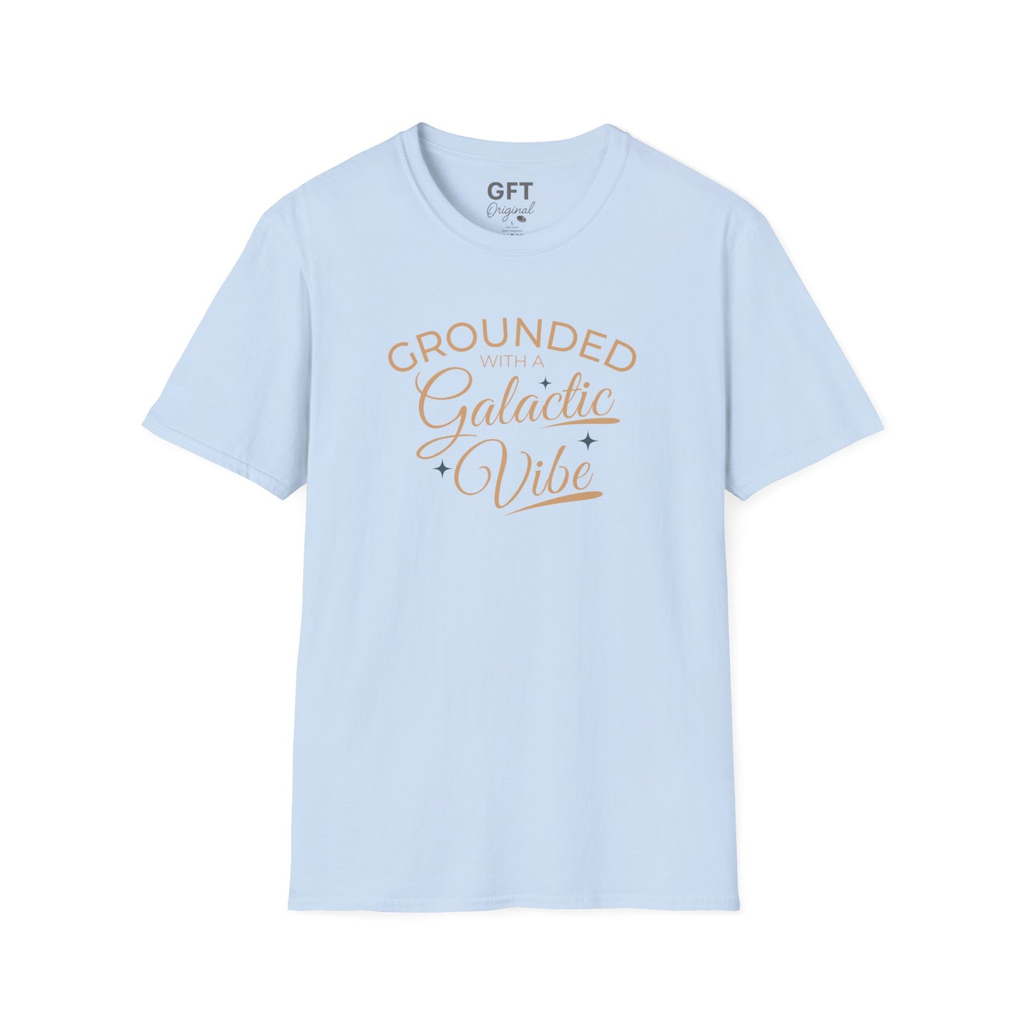 Grounded With A Galactic Vibe - T-Shirt