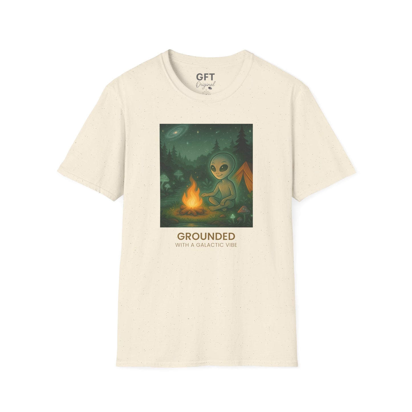 Grounded With A Galactic Vibe (Campfire) - T-Shirt