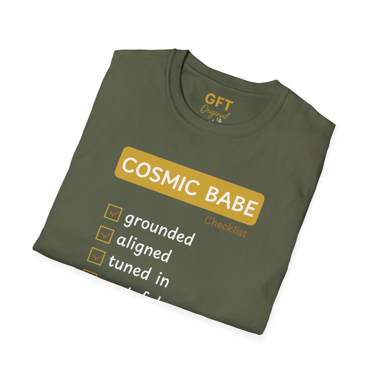 Cosmic Babe Checklist - T-Shirt