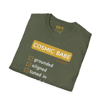 Cosmic Babe Checklist - T-Shirt