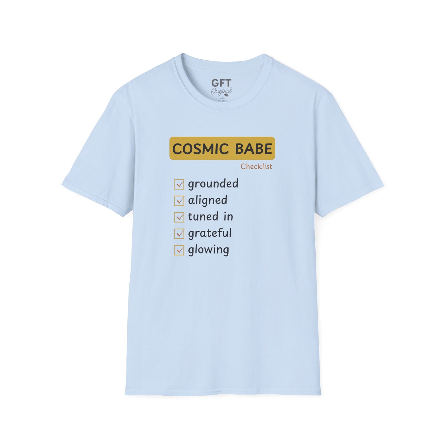 Cosmic Babe Checklist - T-Shirt