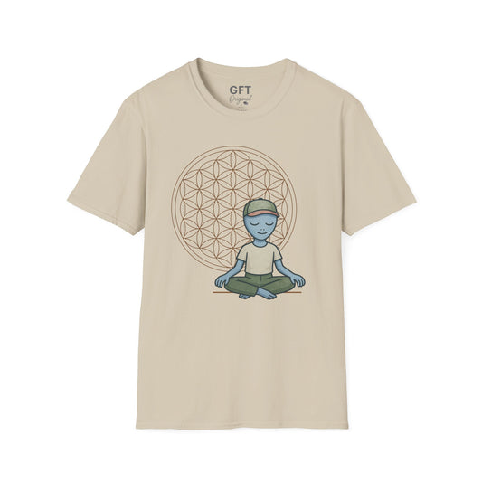 Flower of Life with Zen ET - T-Shirt