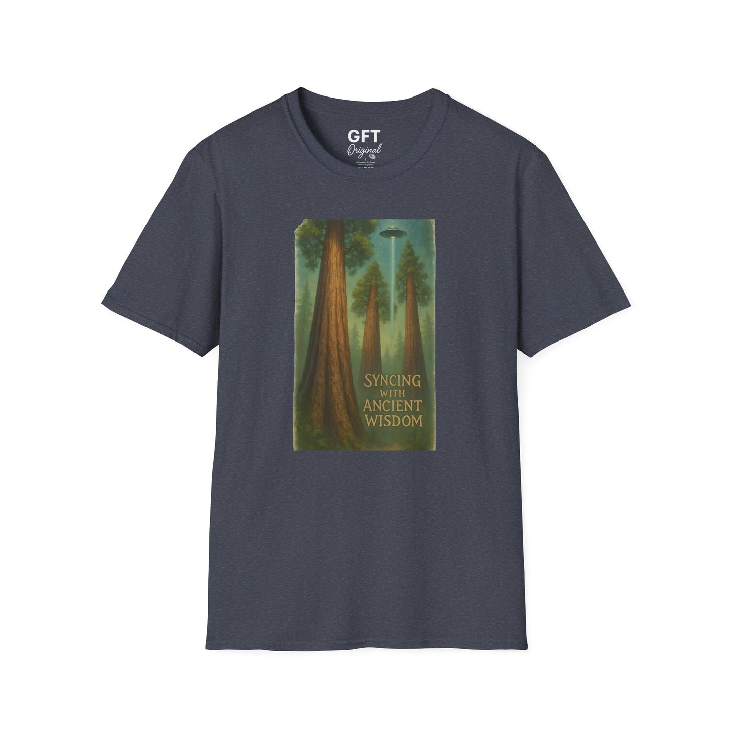 Syncing With Ancient Wisdom - Trees - T-Shirt