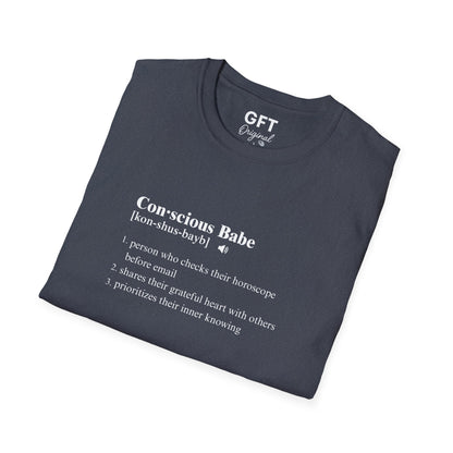 Conscious Babe Definition - T-Shirt