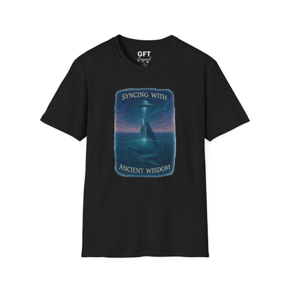 Syncing With Ancient Wisdom - Whales - T-Shirt