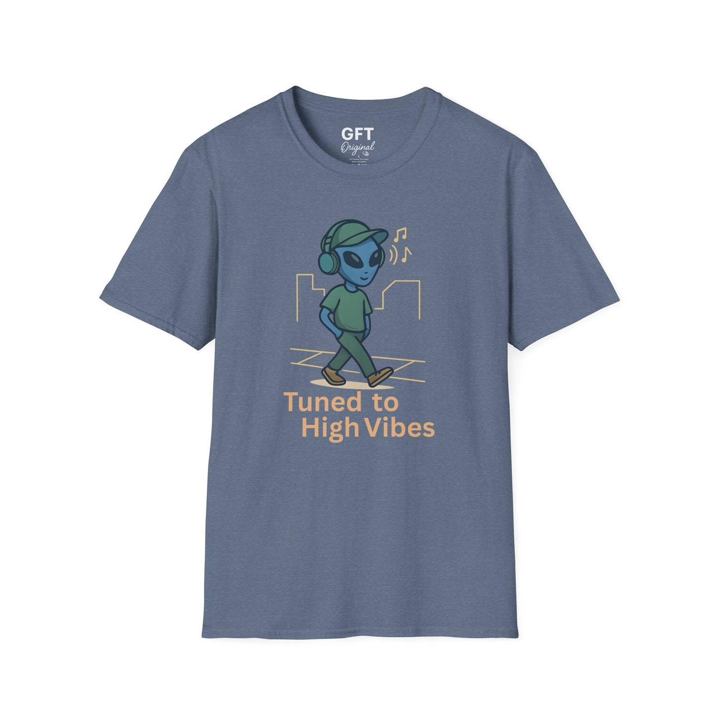 Tuned To High Vibes - T-Shirt