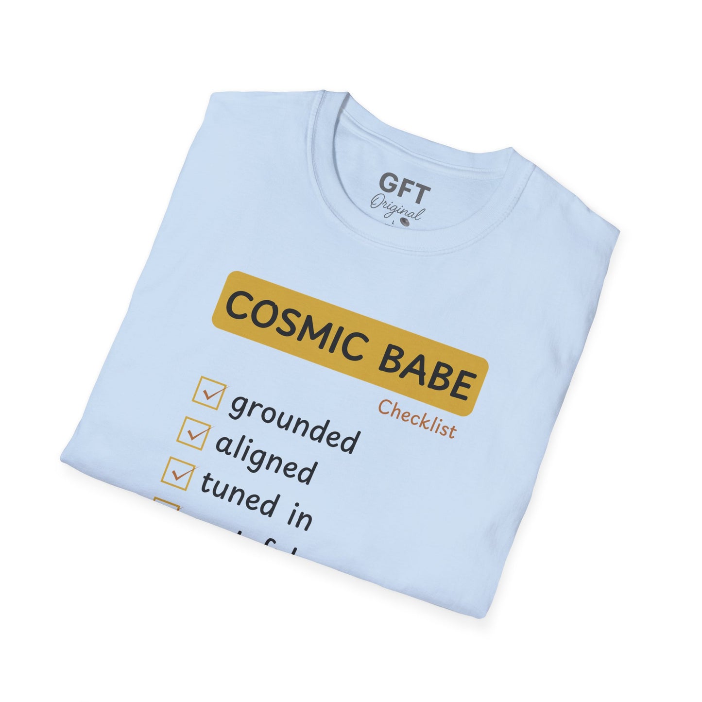 Cosmic Babe Checklist - T-Shirt