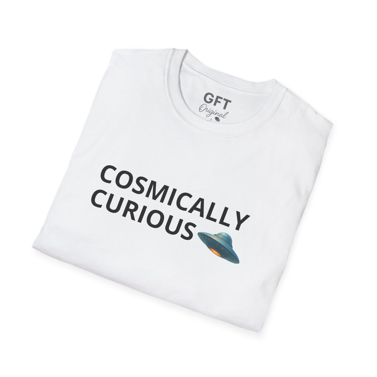 Cosmically Curious UFO - T-Shirt
