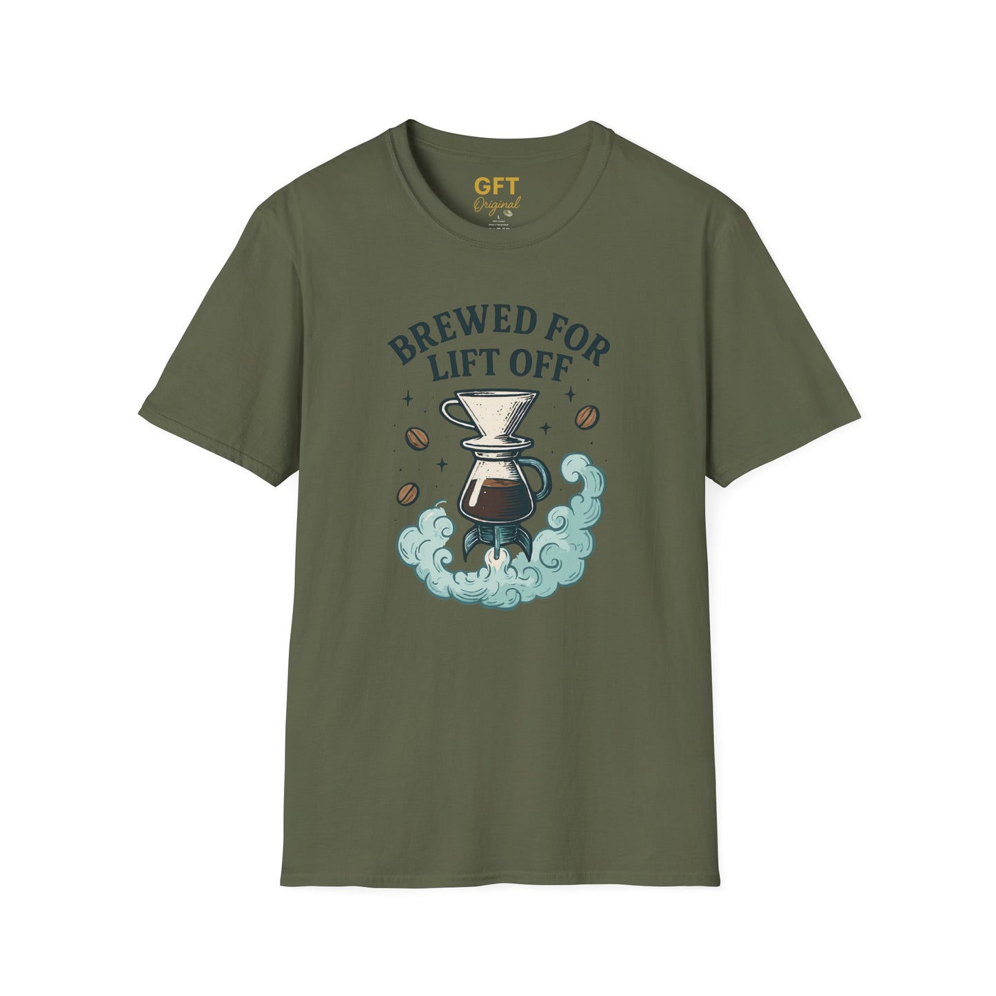 Brewed for Lift Off - T-Shirt