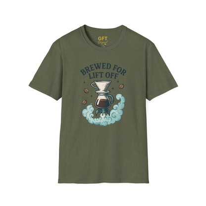 Brewed for Lift Off - T-Shirt