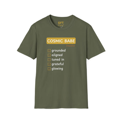 Cosmic Babe Checklist - T-Shirt
