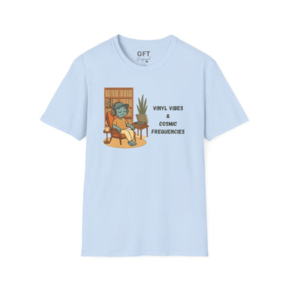 VINYL VIBES & COSMIC FREQUENCIES - T-Shirt