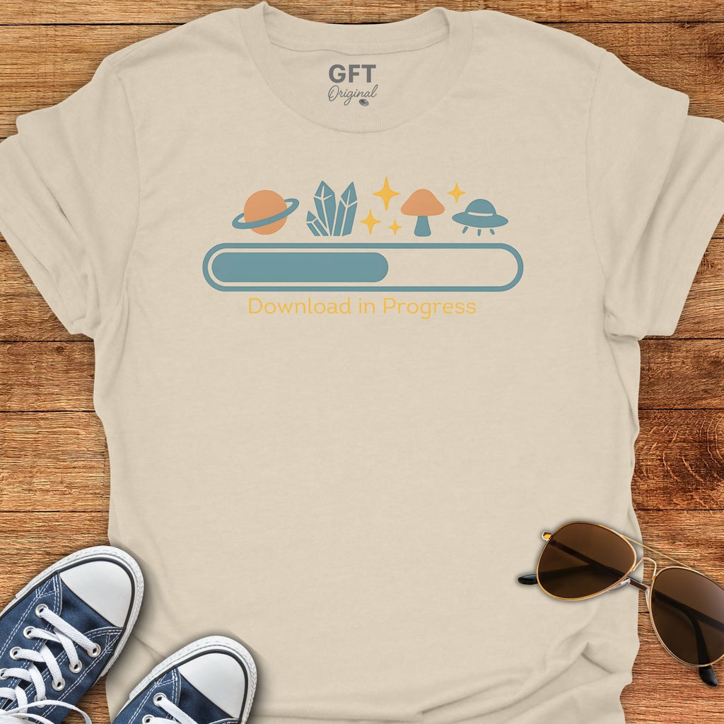 Download in Progress - T-Shirt