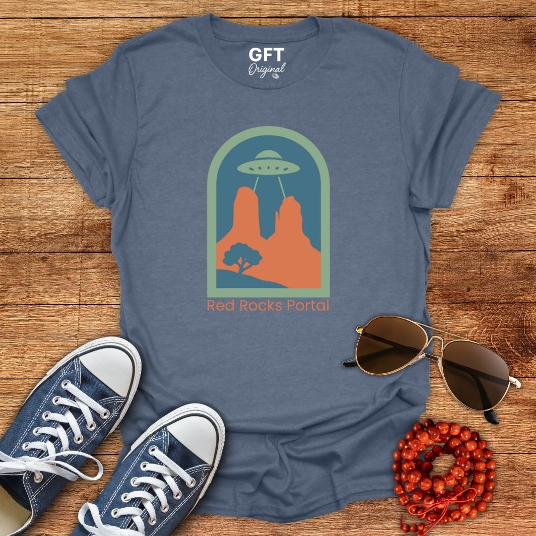 Red Rocks Portal - T-Shirt
