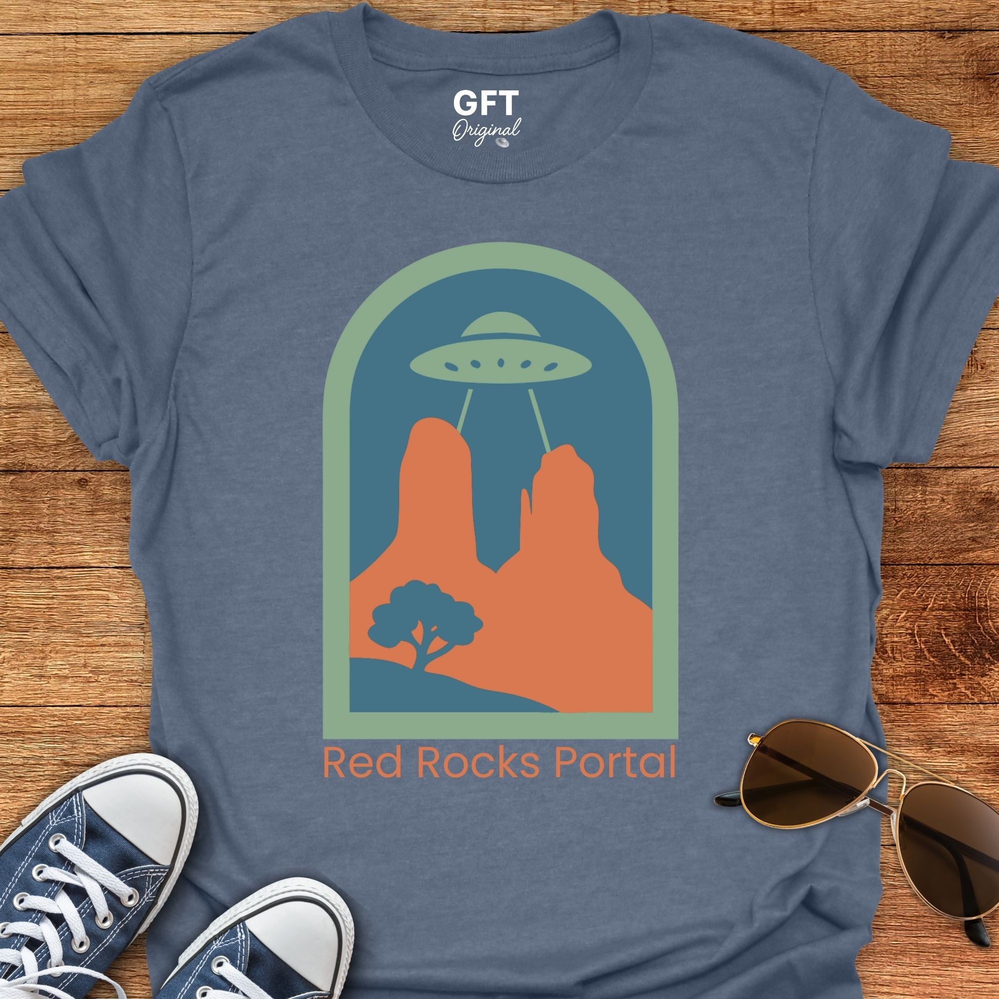 Red Rocks Portal - T-Shirt