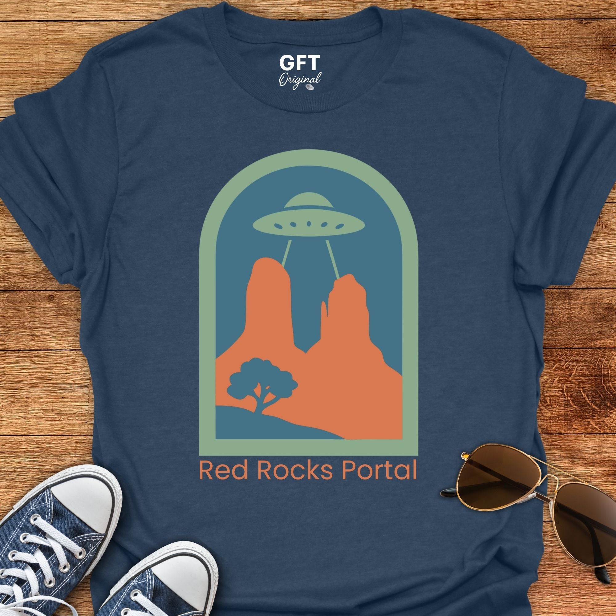 Red Rocks Portal - T-Shirt
