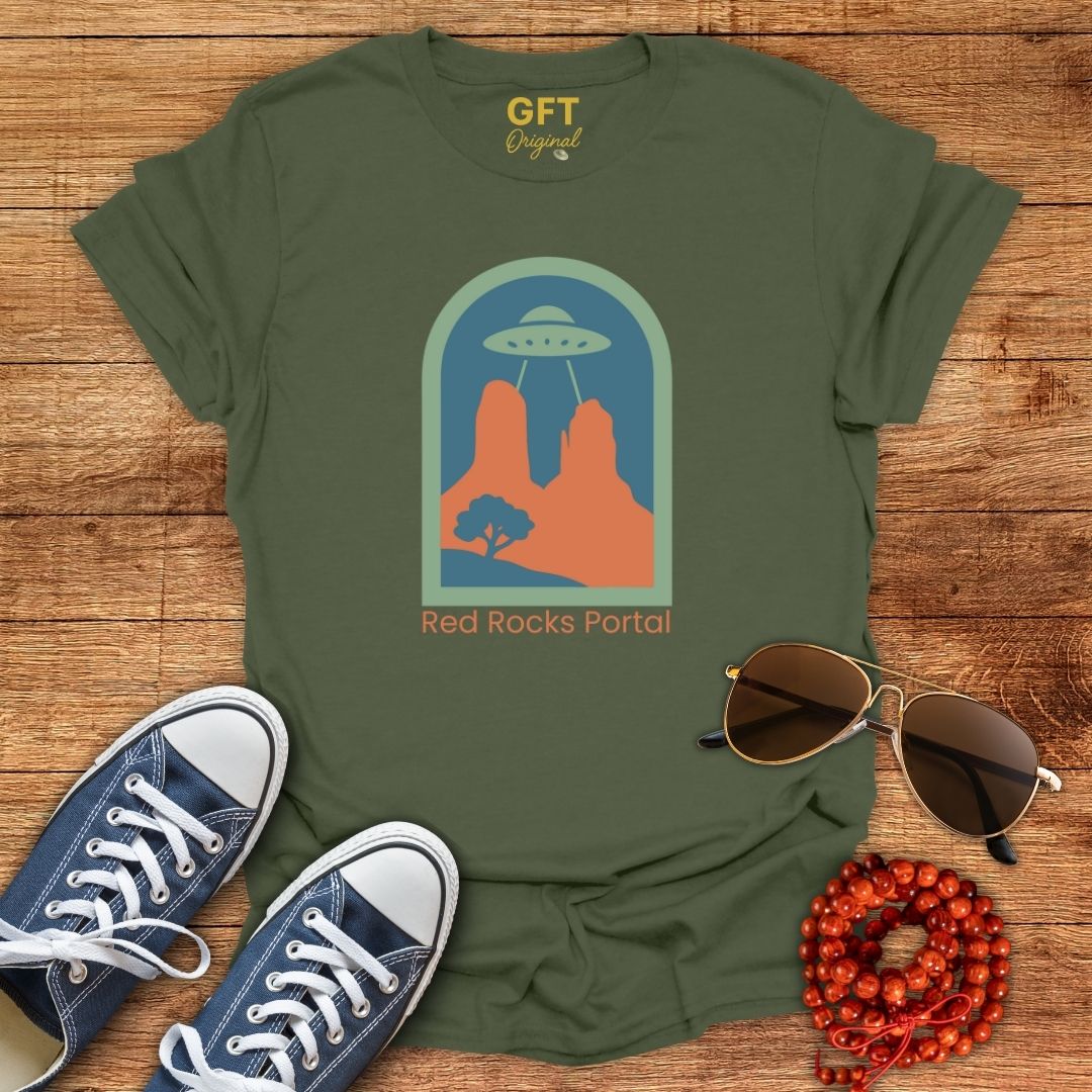 Red Rocks Portal - T-Shirt