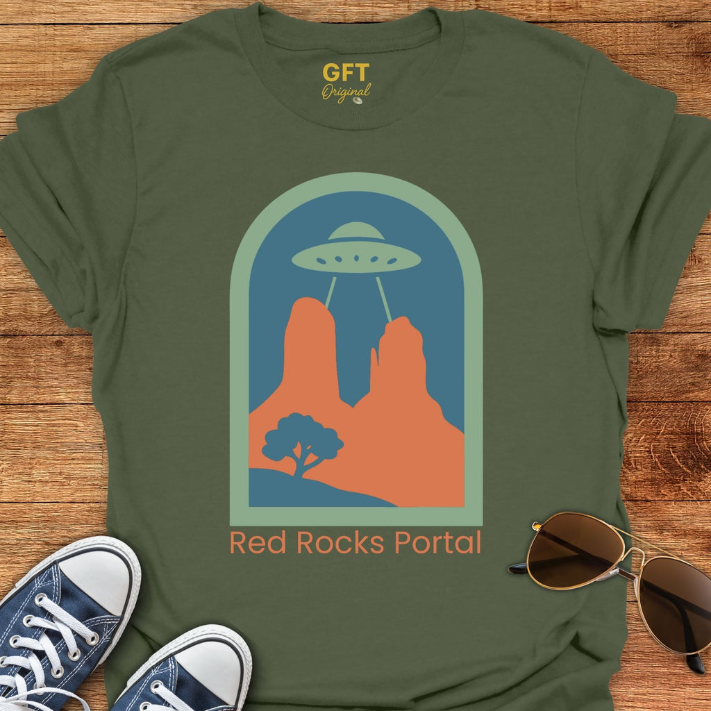 Red Rocks Portal - T-Shirt
