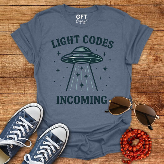 Light Codes Incoming - T-Shirt