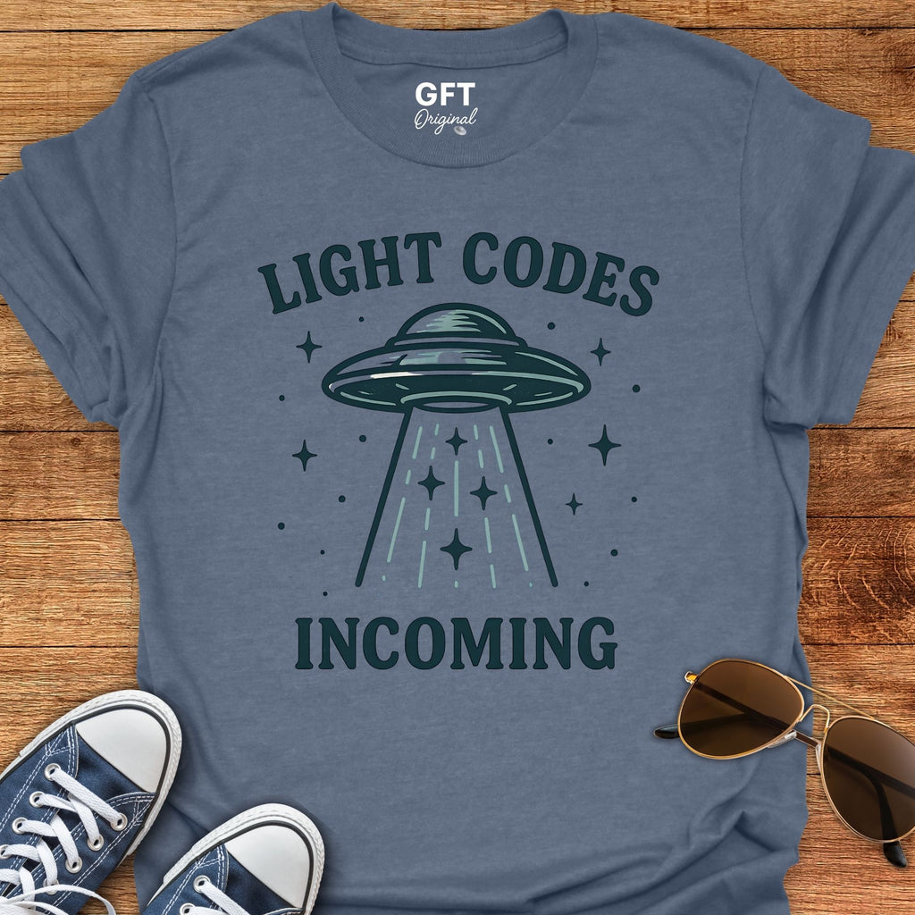 Light Codes Incoming - T-Shirt