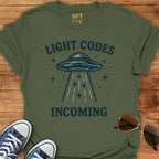 Light Codes Incoming - T-Shirt