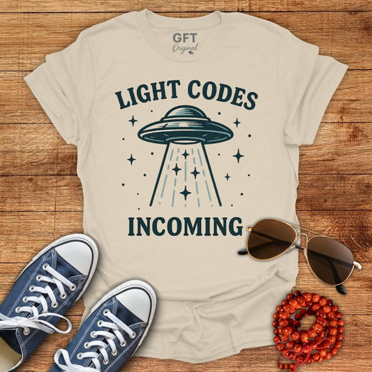 Light Codes Incoming - T-Shirt