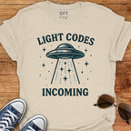 Light Codes Incoming - T-Shirt