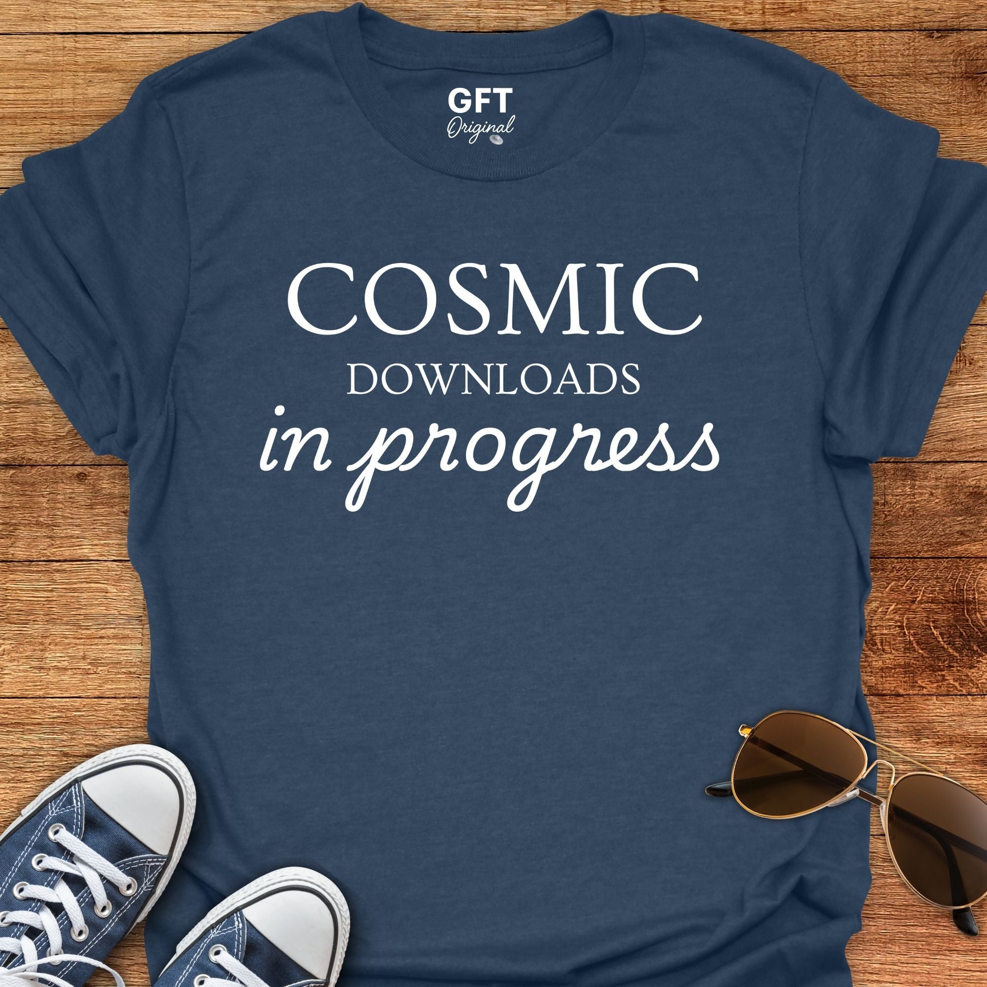 Downloads in Progress - T-Shirt