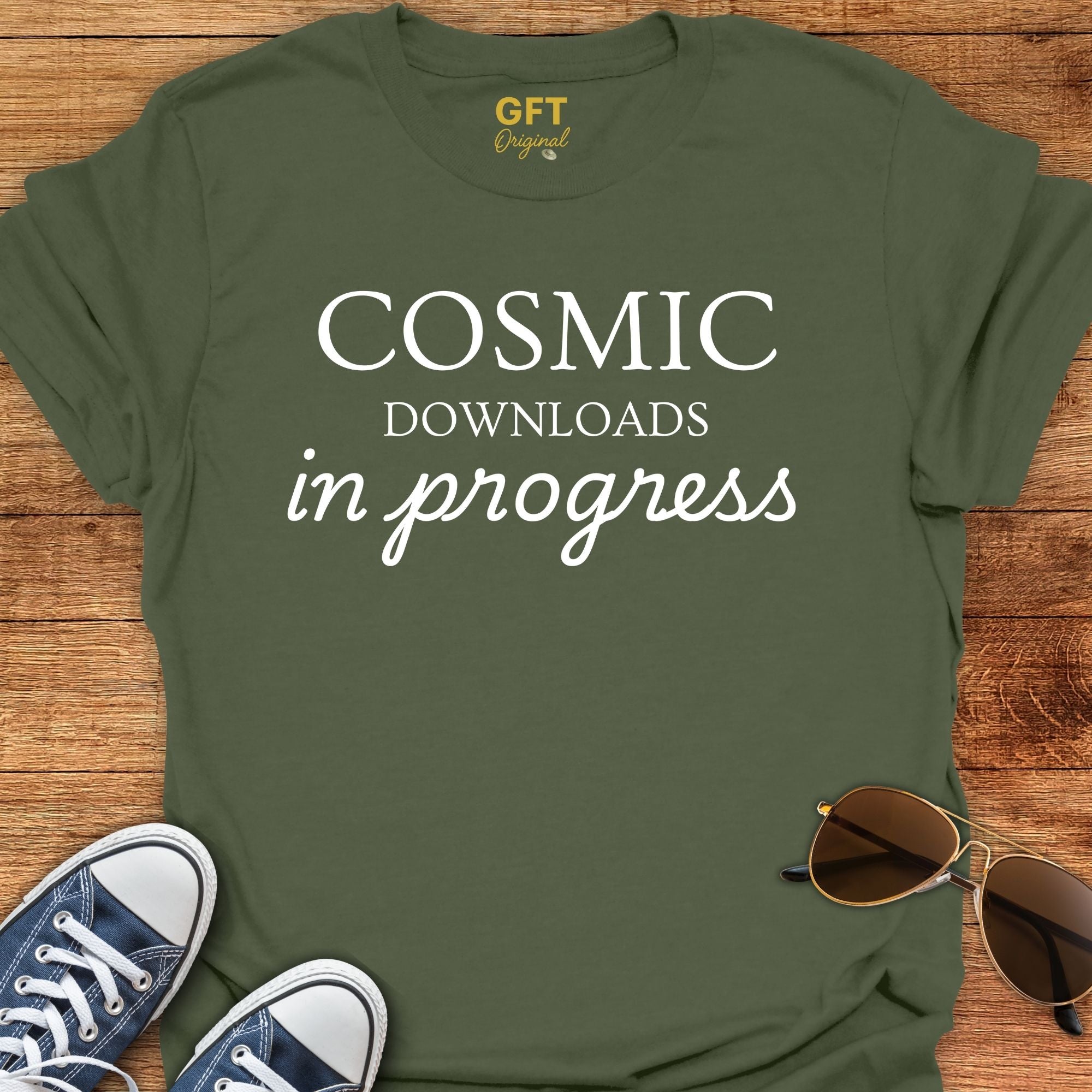 Downloads in Progress - T-Shirt