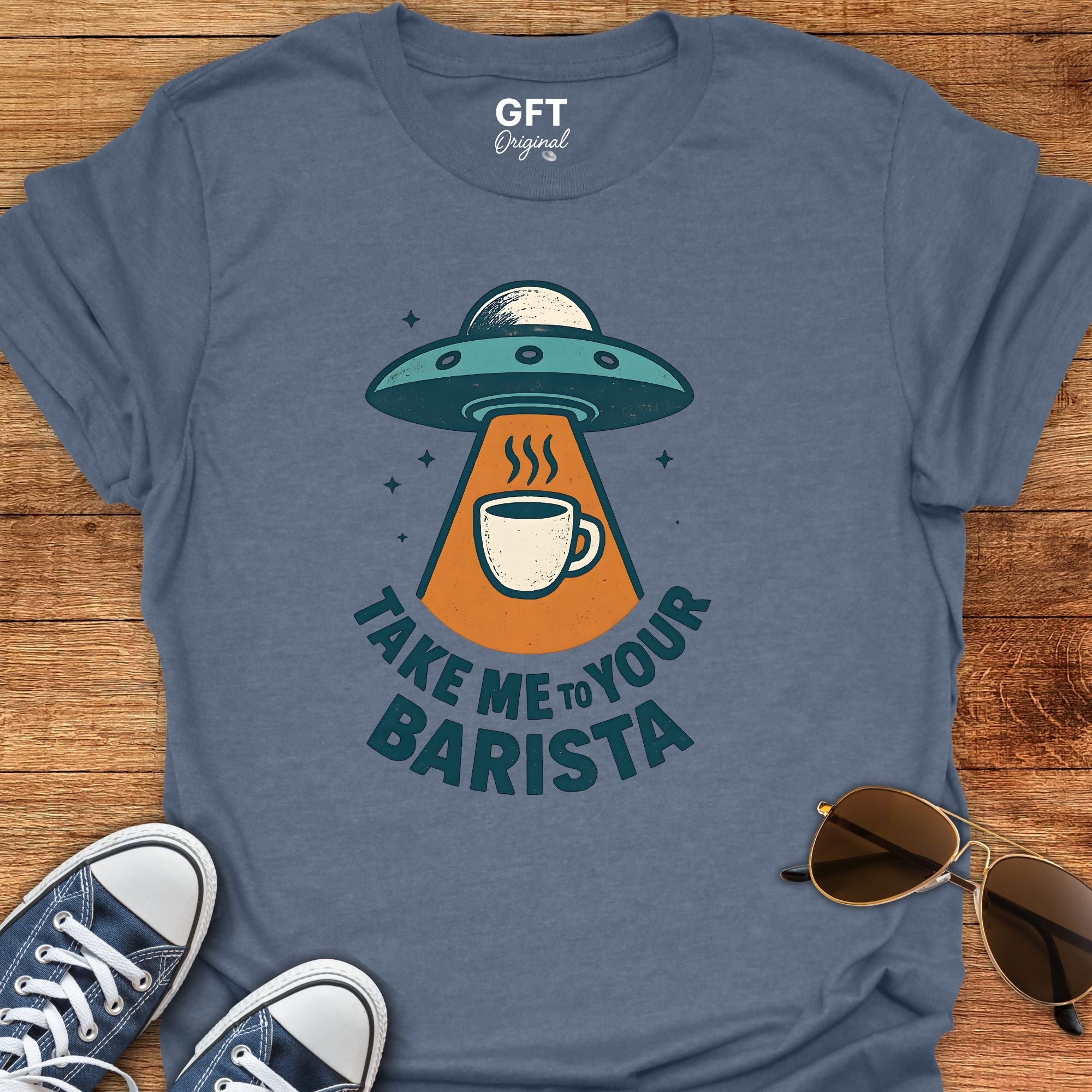 Take Me To Your Barista - T-Shirt