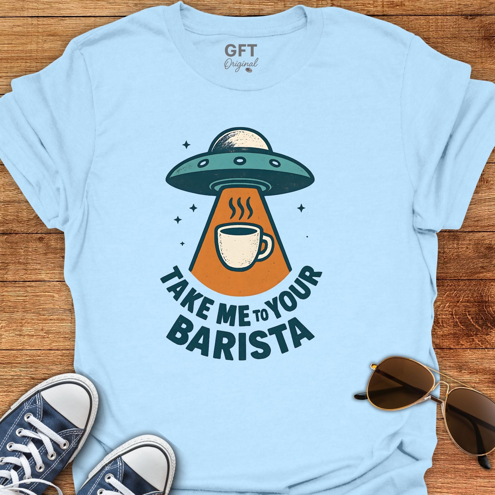 Take Me To Your Barista - T-Shirt