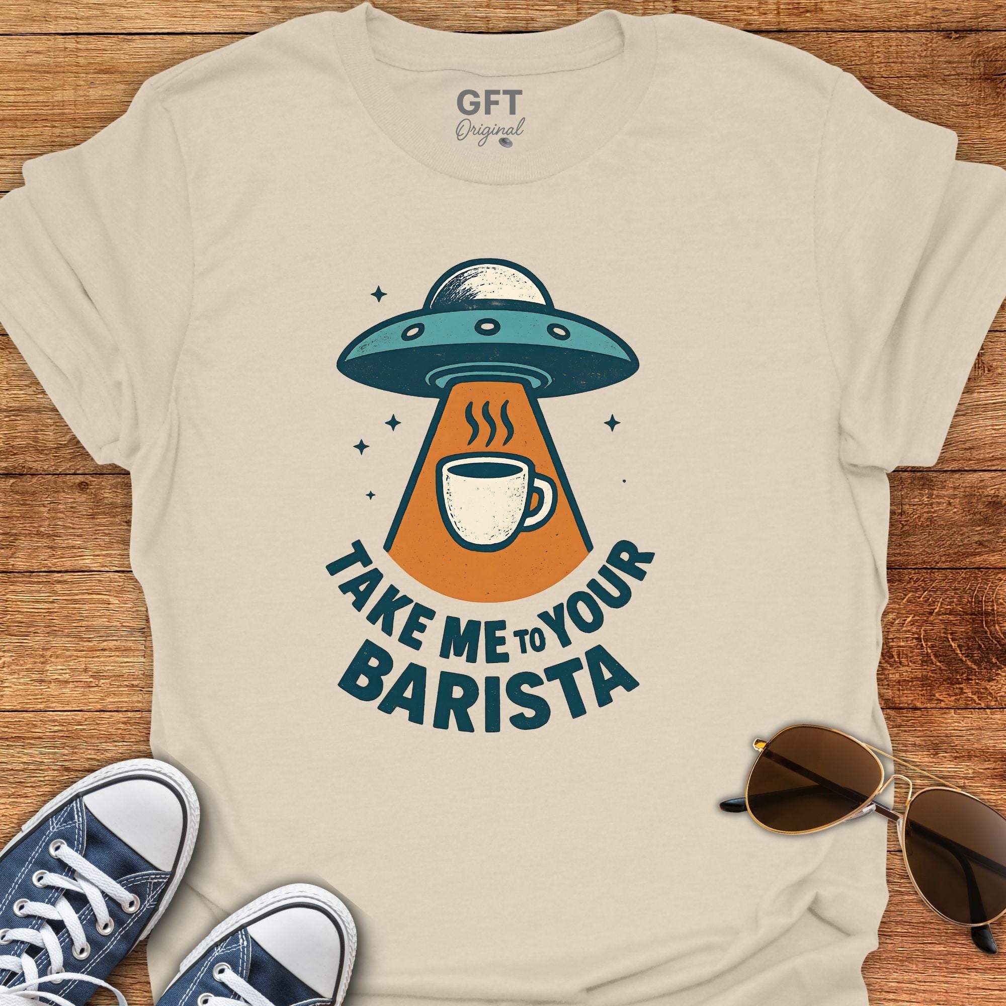 Take Me To Your Barista - T-Shirt