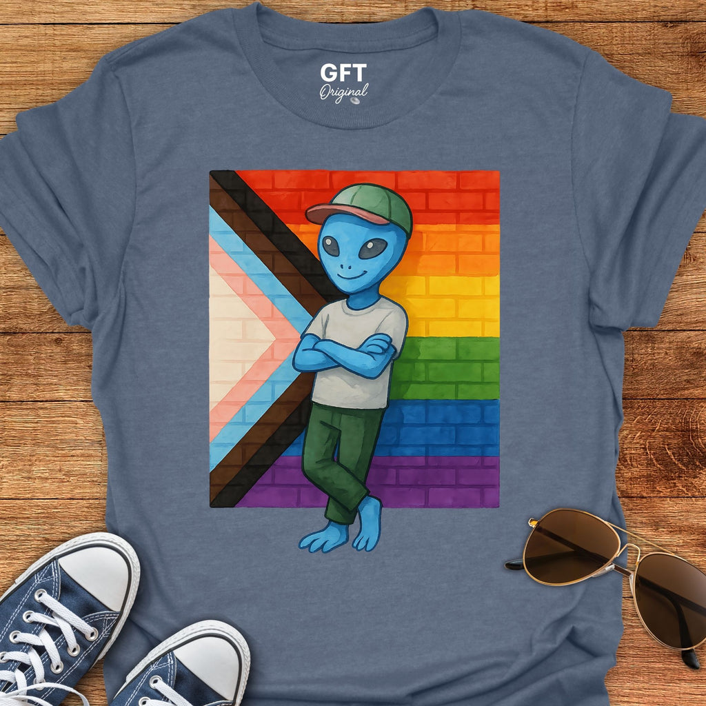 ET Pride Flag - T-Shirt