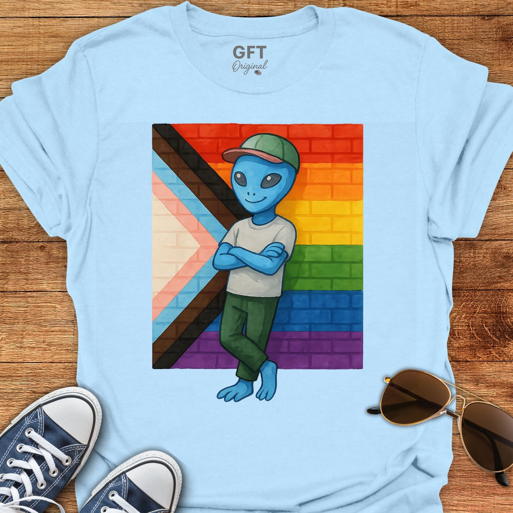 ET Pride Flag - T-Shirt