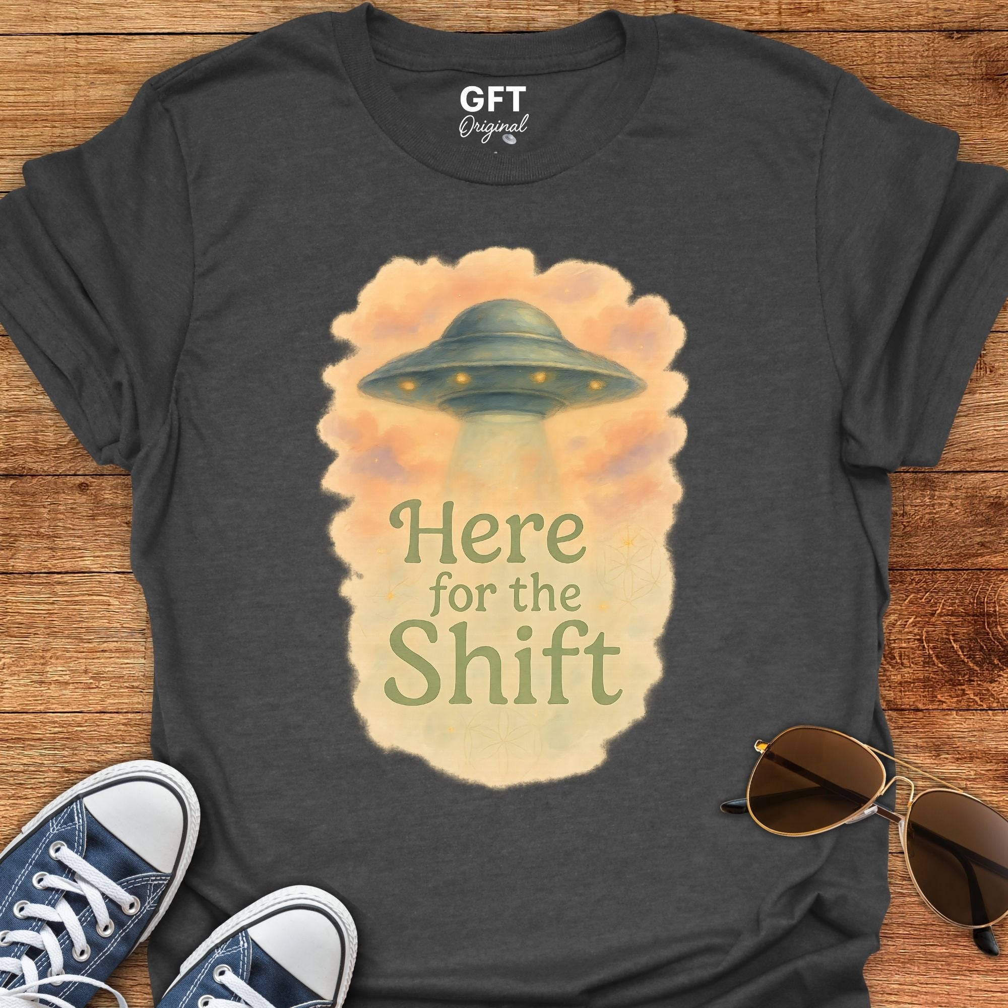 Here for the Shift UFO - T-Shirt