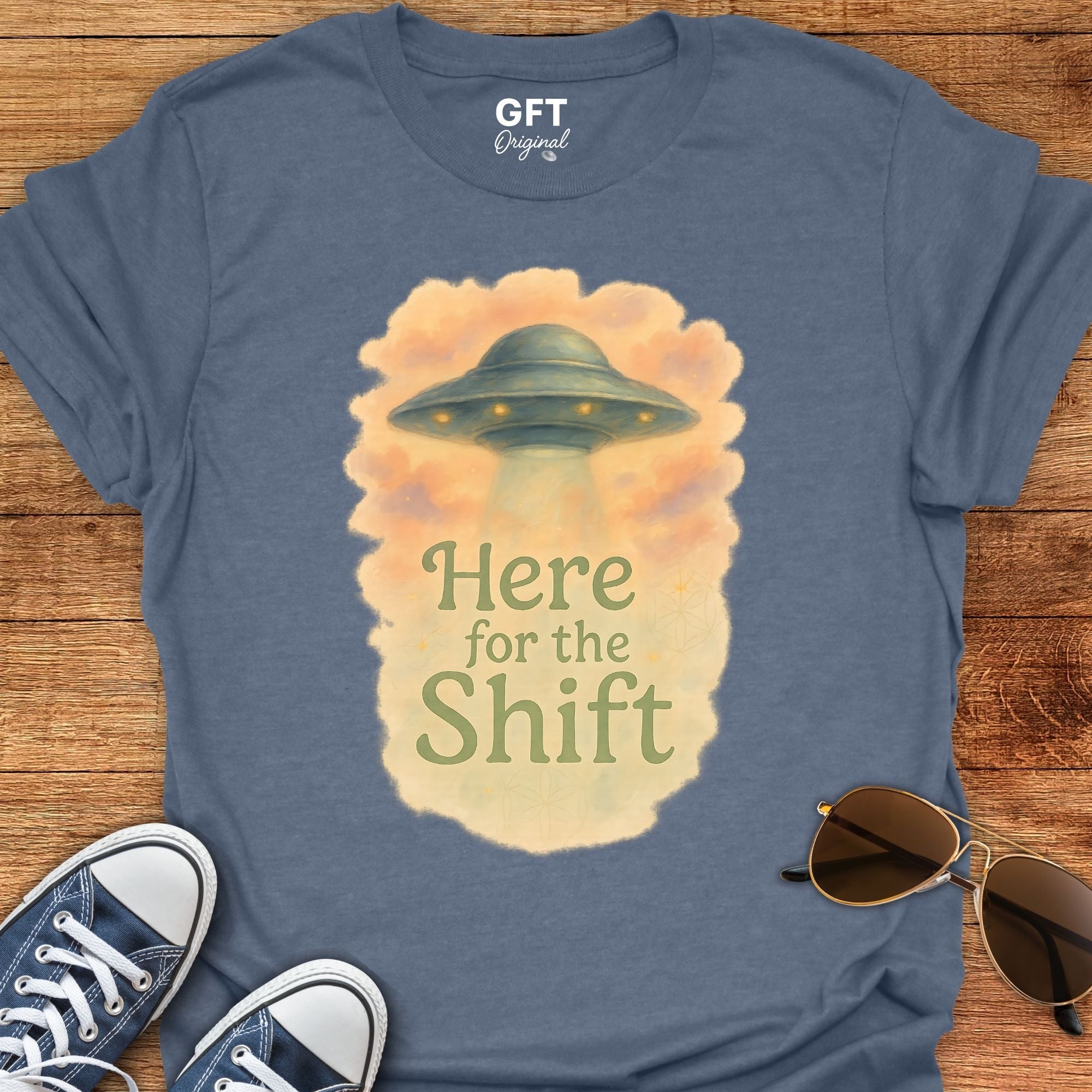 Here for the Shift UFO - T-Shirt