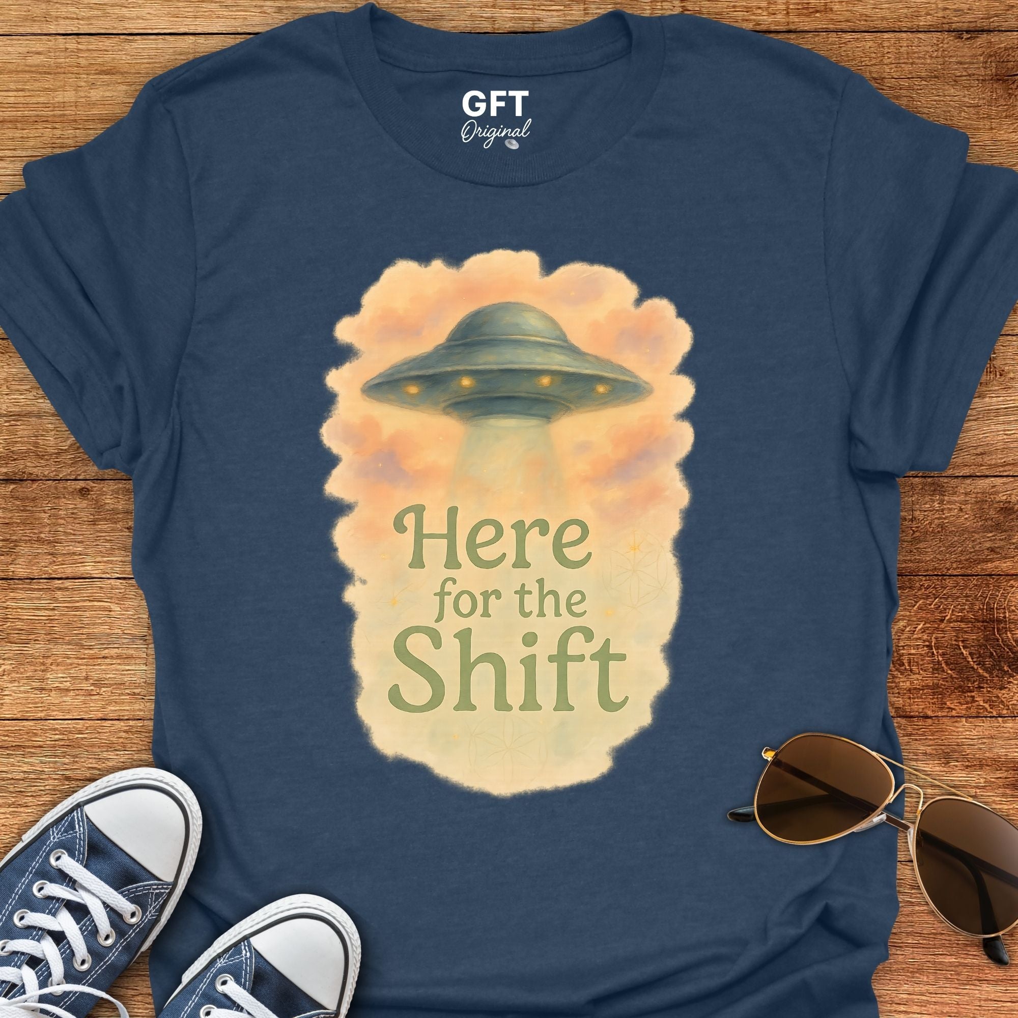 Here for the Shift UFO - T-Shirt
