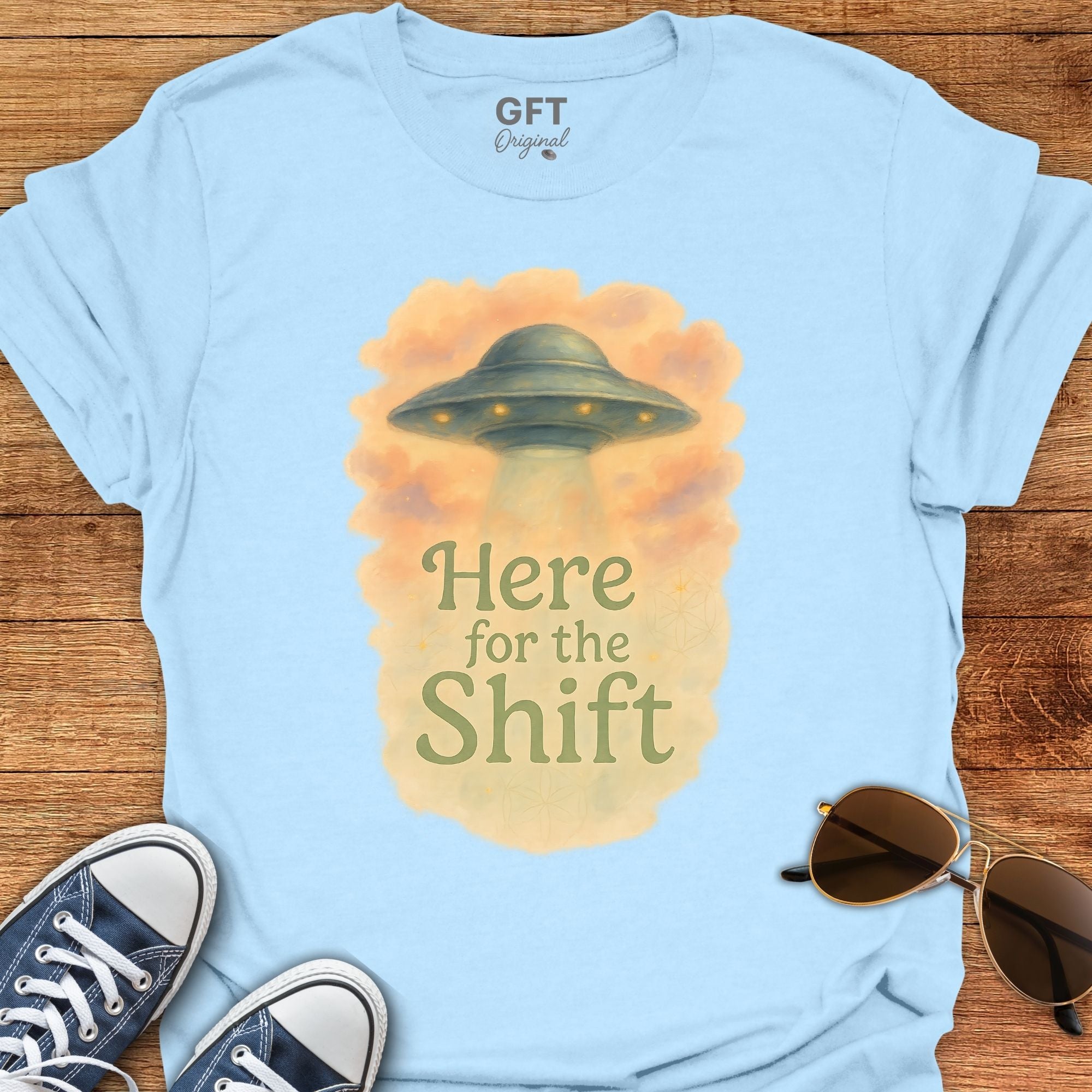 Here for the Shift UFO - T-Shirt