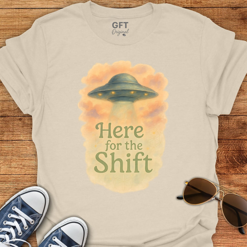 Here for the Shift UFO - T-Shirt